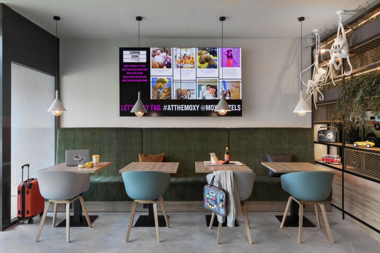 Moxy Vienna City East Viena Exterior foto