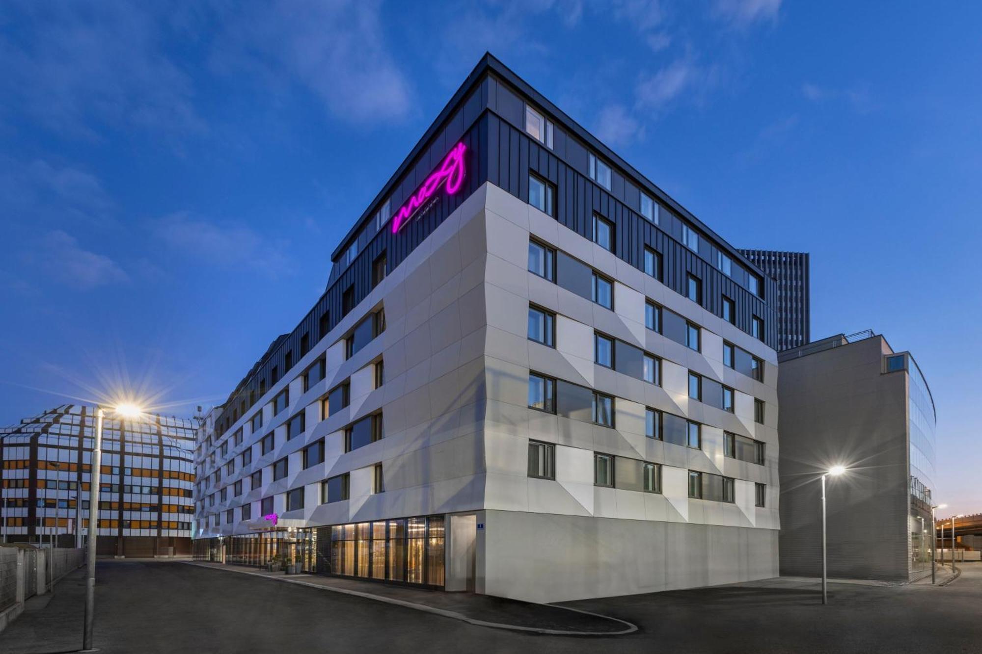 Moxy Vienna City East Viena Exterior foto