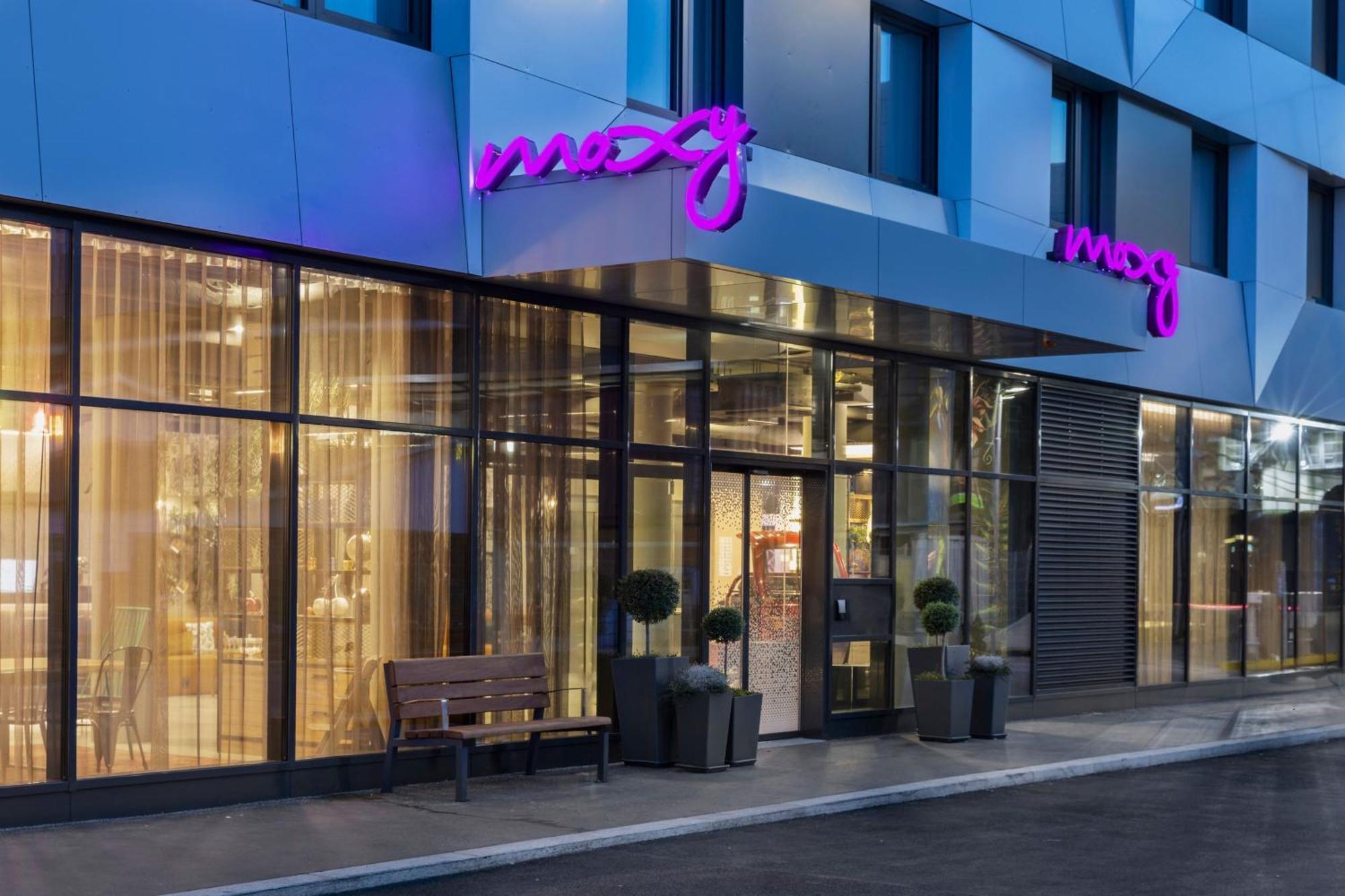 Moxy Vienna City East Viena Exterior foto