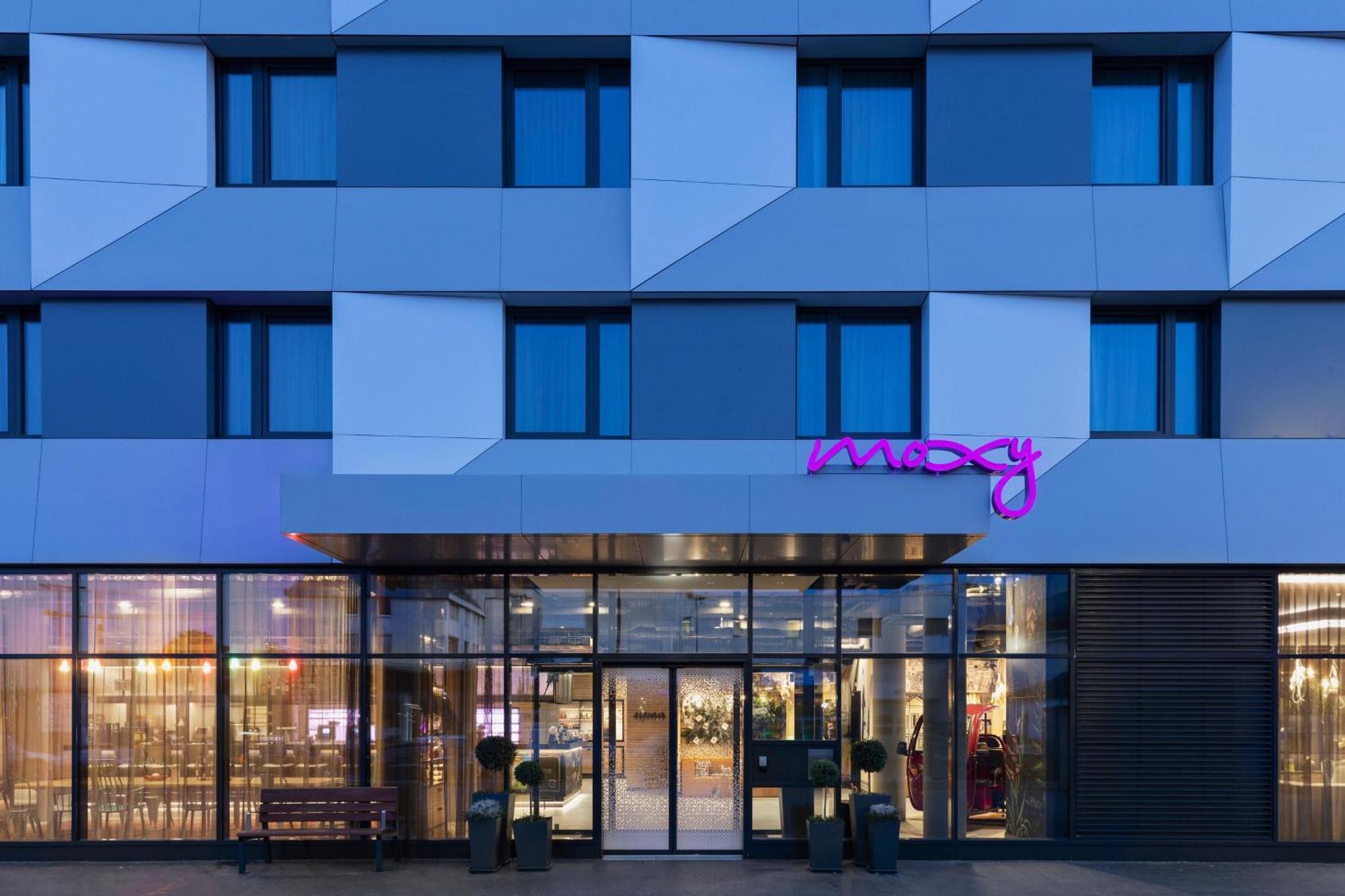 Moxy Vienna City East Viena Exterior foto