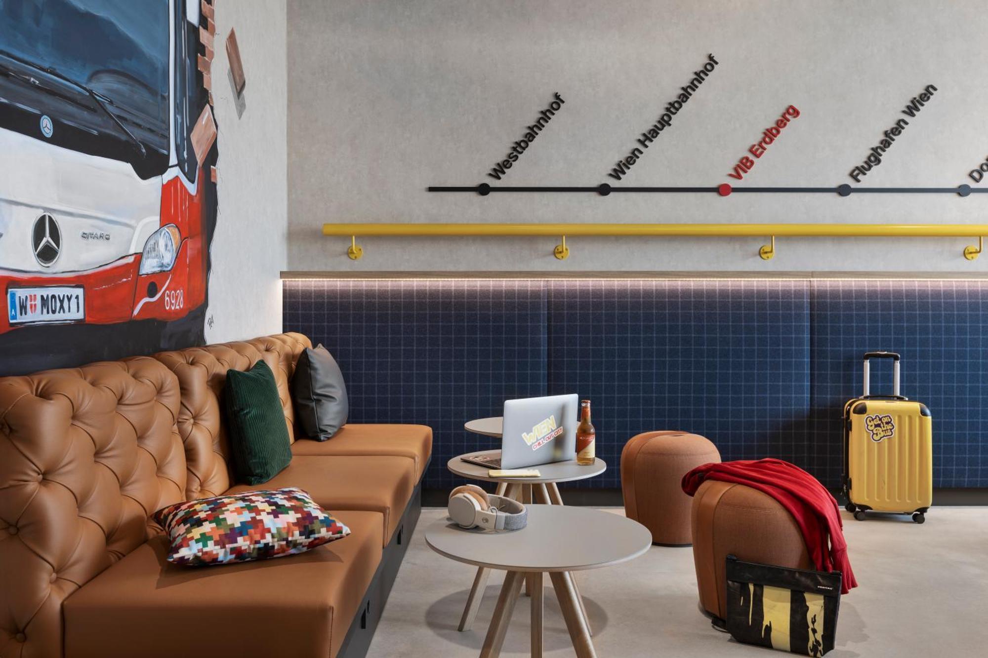 Moxy Vienna City East Viena Exterior foto